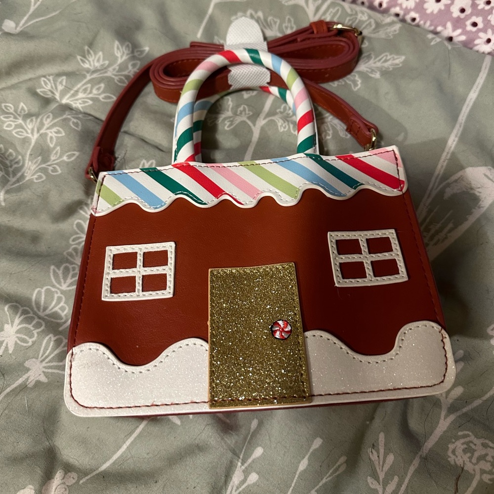 Target Mad Love Gingerbread House Purse NWT
